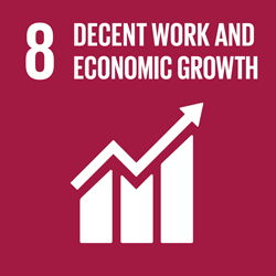 DECENT WORK AND ECONOMIC GROWTH - Goal8